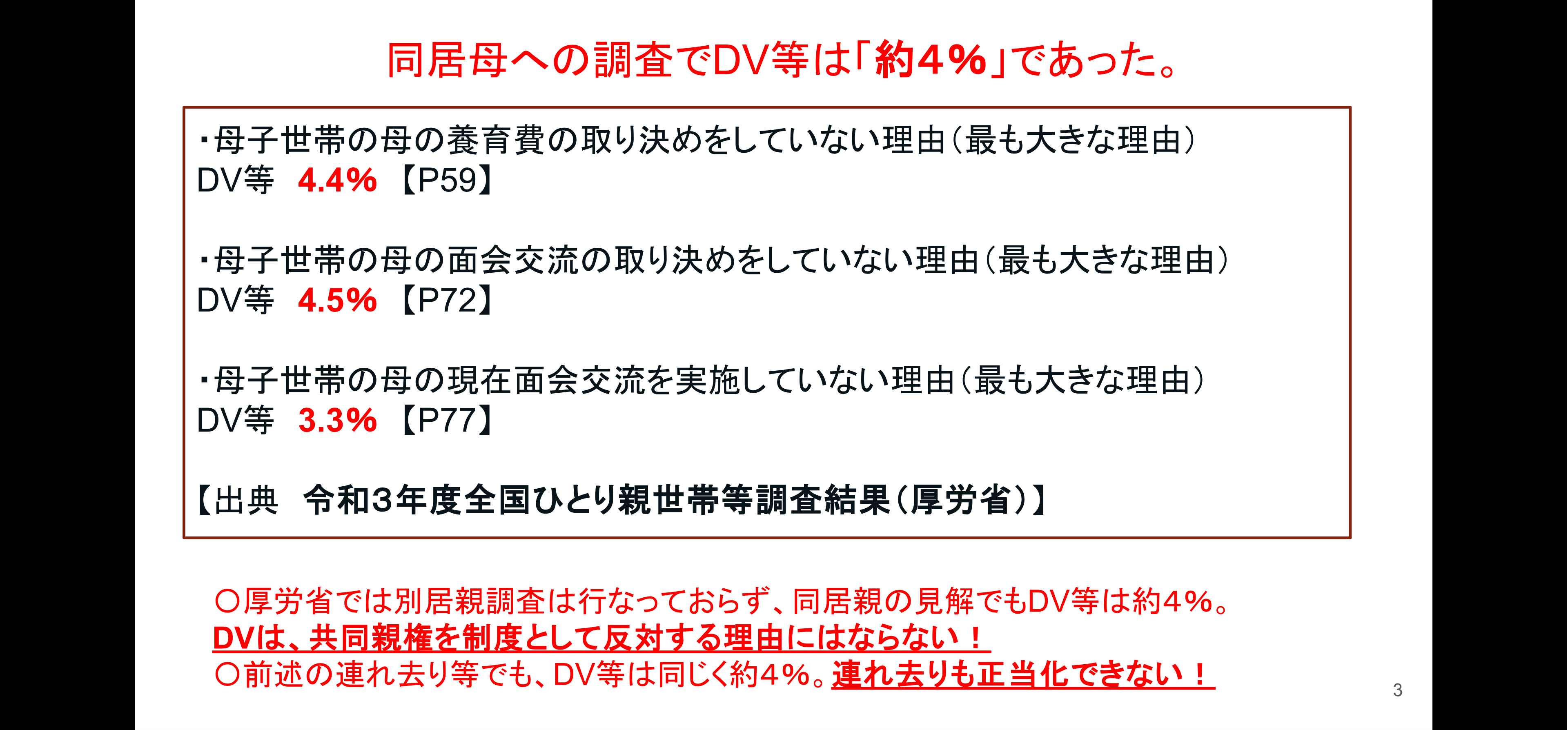 Slide di Ishii Toshihiro sui dati MHLW: 4,4%, 4,5% e 3,3%.
